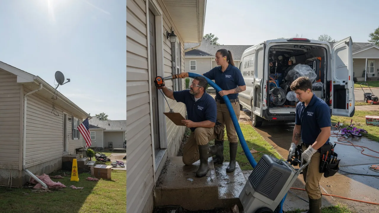 Ceiling Water Damage Restoration in Beaufort, MO near me